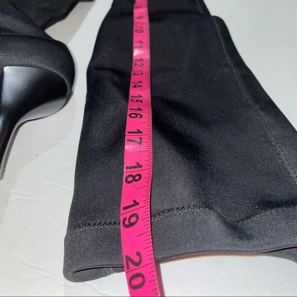 Pazzo Over the Knee pointy toe Fabric Boots ๐ค - Picture 11 of 14